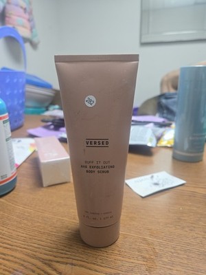 Versed Buff It Out AHA Exfoliating Body Scrub Pumice Exfoliate 6 oz