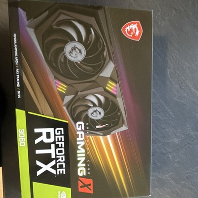 MSI GeForce RTX 3060 GAMING x 12GB GDDR6 Grafikkarte Gebraucht Top Zustand