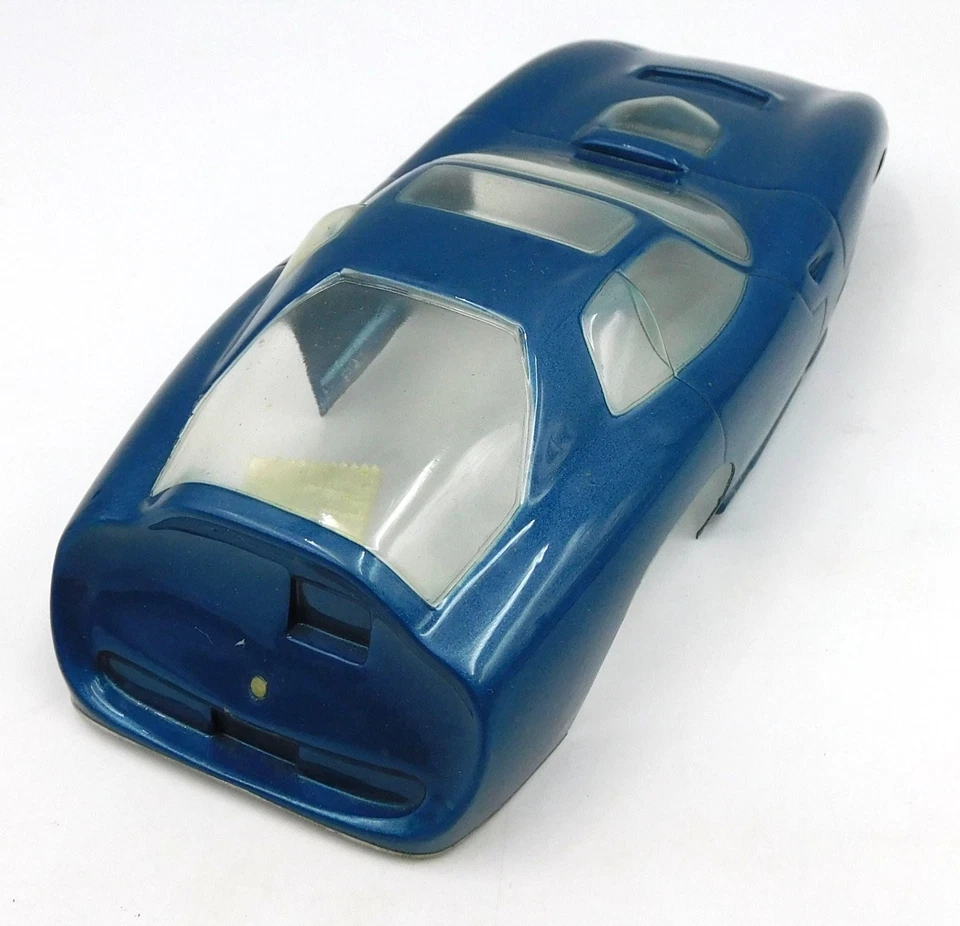 Monogram AC Cobra Daytona slot car body only 1:24 factory painted USA 1960s - Immagine 3 di 4