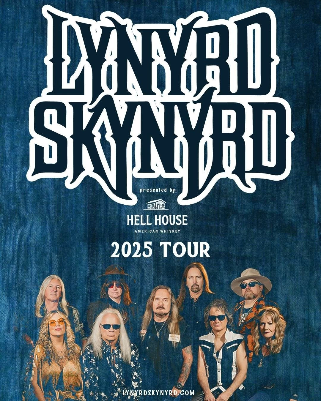 Lynyrd Skynyrd Tour 2025 Music Poster Vertical Poster