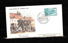 Journée du TIMBRE 1973 Enveloppe 1er Jour MOULINS