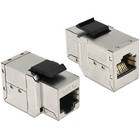 DeLock Keystone RJ45 female > female Cat. 6 A