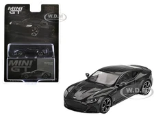 ASTON MARTIN DBS RHD "007 EDITION" BLACK 1/64 DIECAST MODEL BY MINI GT MGT01008