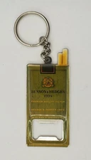 Vintage 1995 Benson and Hedges 100s Promo Metal Key Chain Bottle Opener