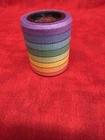 MADER WOODEN RAINBOW KALEIDOSCOPE SUN CATCHER