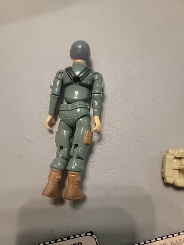 Vintage GI Joe Short Fuze 1982 Straight Arm Hasbro Action Figure With Card - Picture 5 of 8