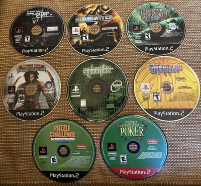 Ps1 & Ps2 Games (Prince of Persia, Syphon Filter, Splinter Cell, Etc.) 