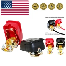 Battery Quick Release Connectors Battery Quick Disconnect Terminals Red & Black