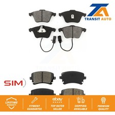 Front Rear Semi-Metallic Brake Pads Kit For Audi RS6 KSM-100410