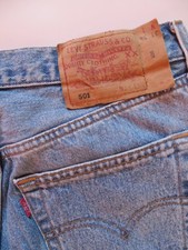 Pantalone jeans uomo Levi's 501 W 31/L 34 originale Y2K anni 90 2000 vintage denim!