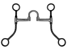 Showman Western Short Shank Correction Bit w/ Silver Dots