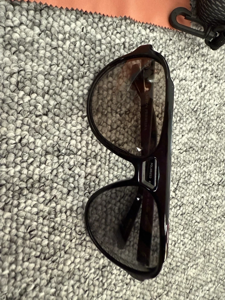 Black Polarized Barton Perreira Sunglasses Unisex - Image 4 of 4