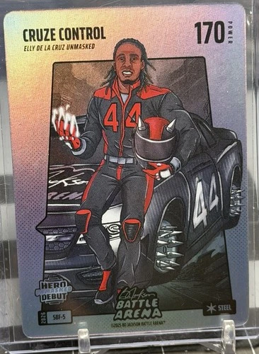 2026 Bo Jackson Battle Arena Cruze Control Elly De La Cruz Silver Battle Foil 🔥