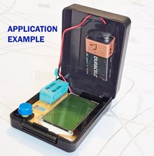 Durable ABS Cases Flip-Open for Electronic Projects, Parts, Portable Storage LOT