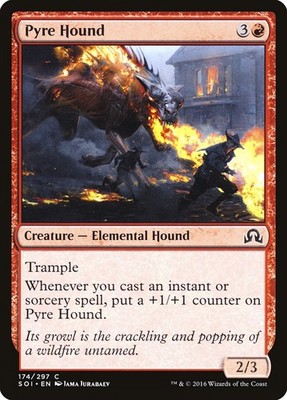 Pyre Hound (174) Shadows over Innistrad SOI MTG Magic