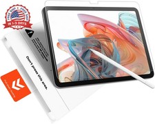 KCT 2 Pack Paperfeel Glass Screen Protector Compatible with iPad A16 11th Genera