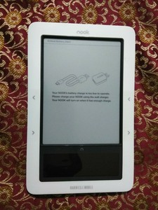 Barnes Noble Nook Wi Fi E Reader 1st Generation Model Bnrv100
