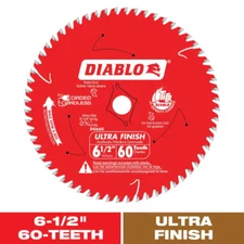 6-1/2 In. X 60 Teeth Ultra Finish Saw Blade