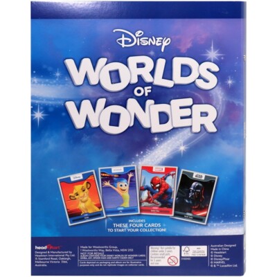 Woolworths Disney Worlds of Wonder Collectors Full Complete Set
