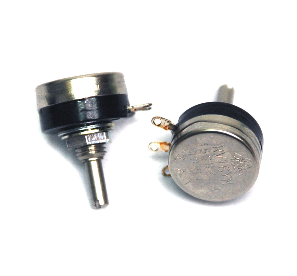 2pc Cosmos Tocos 15S RV16YN Potentiometer 16mm B Type Japan 2pc Cosmos Tocos 15S RV16YN Potentiometer 16mm B Type Japan