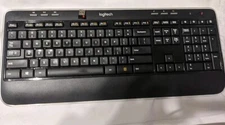 Logitech K520 Wireless Desktop Keyboard - w/ USB Dongle (820-002864) M/N:Y-R0012
