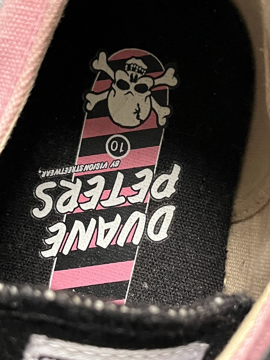 NOS 1980's DUANE PETERS SHOES RARE VISION STREET Wear SKATE