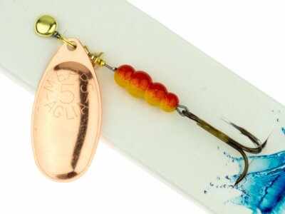 Mepps Aglia Copper #5 13g Lure original French spinner 