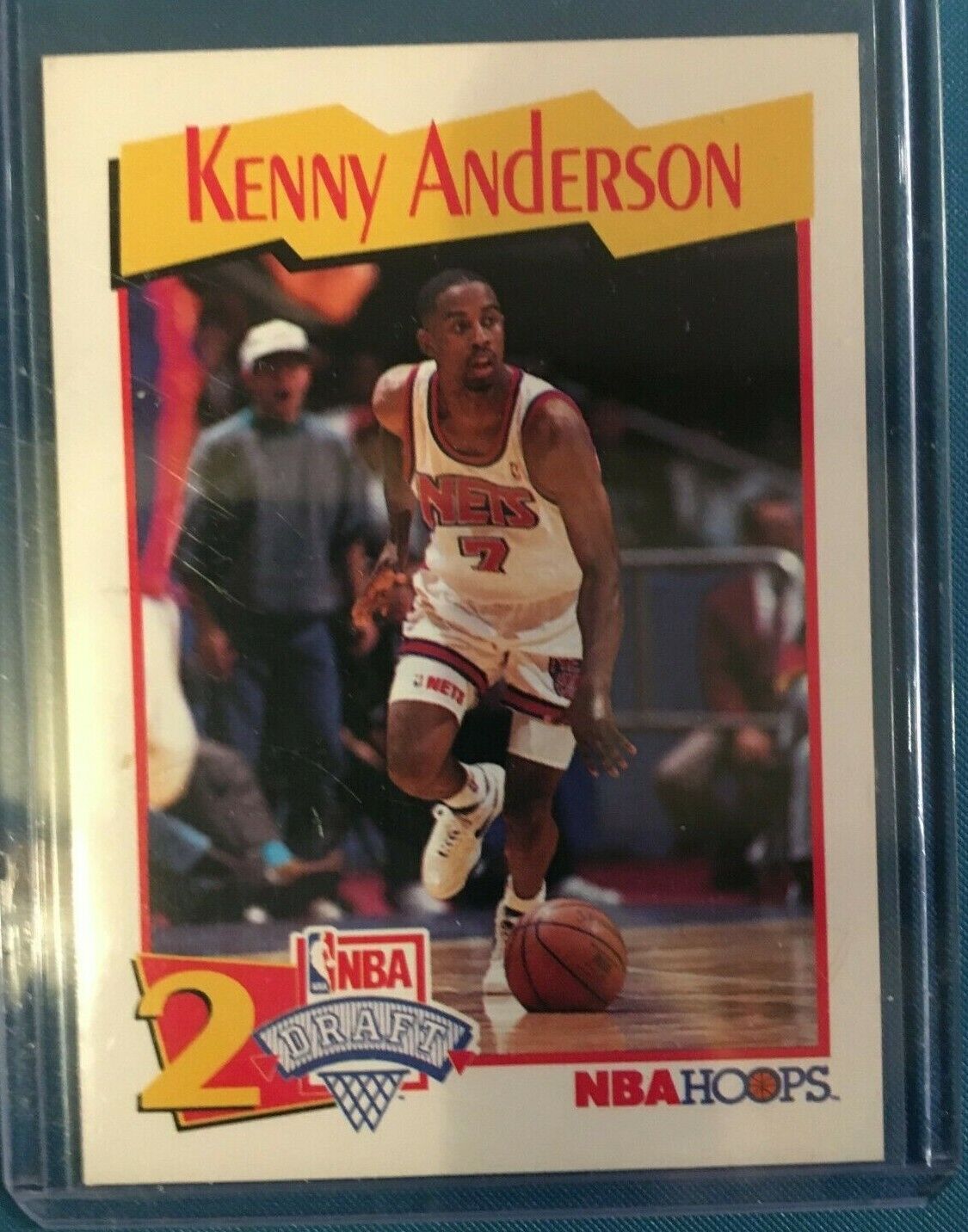 1995-96 NBA Hoops Buzzer Beater Kenny Anderson New Jersey Nets #218 Card