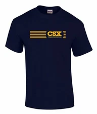 CSX Railroad Logo Short Sleeve Tee Shirts [tee22]