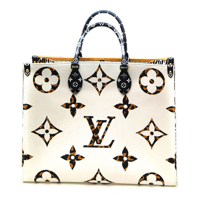 Louis Vuitton Onthego GM Tote Bag Jungle Monogram Leopard Louis Vuitton Onthego GM Tote Bag Jungle Monogram Leopard