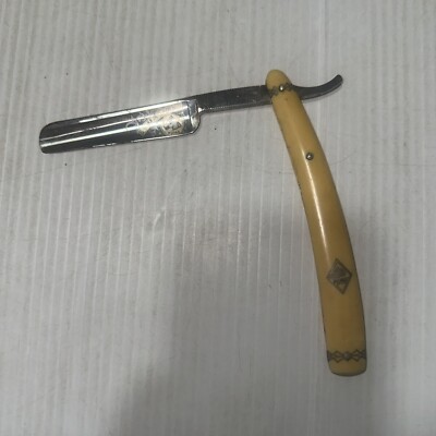Rare Vintage Puma Solingen Cut Throat Straight Razor 97 5/8  Australia