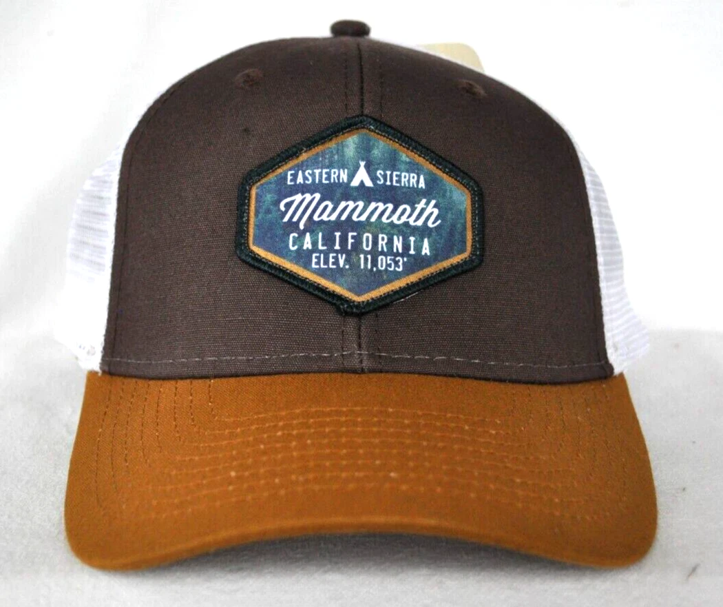 *MAMMOTH MOUNTAIN CALIFORNIA* Ski Snowboard Trucker Ball cap hat *OURAY 51238*
Opens in a new window