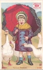 James Pyle's Pearline Soap - Highway Robbery - Antique Victorian Trade Card