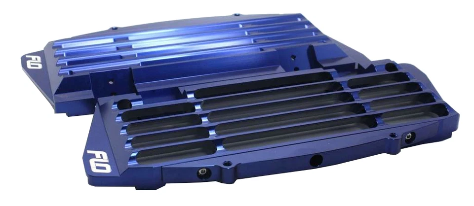 PROTECTORES DE RADIADOR / SOPORTE KTM Husqvarna Blue Flo Motorsports Foto 2 de 4