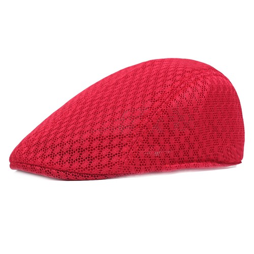 Solid Cotton Gatsby Cap Mens Ivy Hat Golf Driving Summer Sun Flat Cabbie Newsboⓨ - Picture 32 of 57