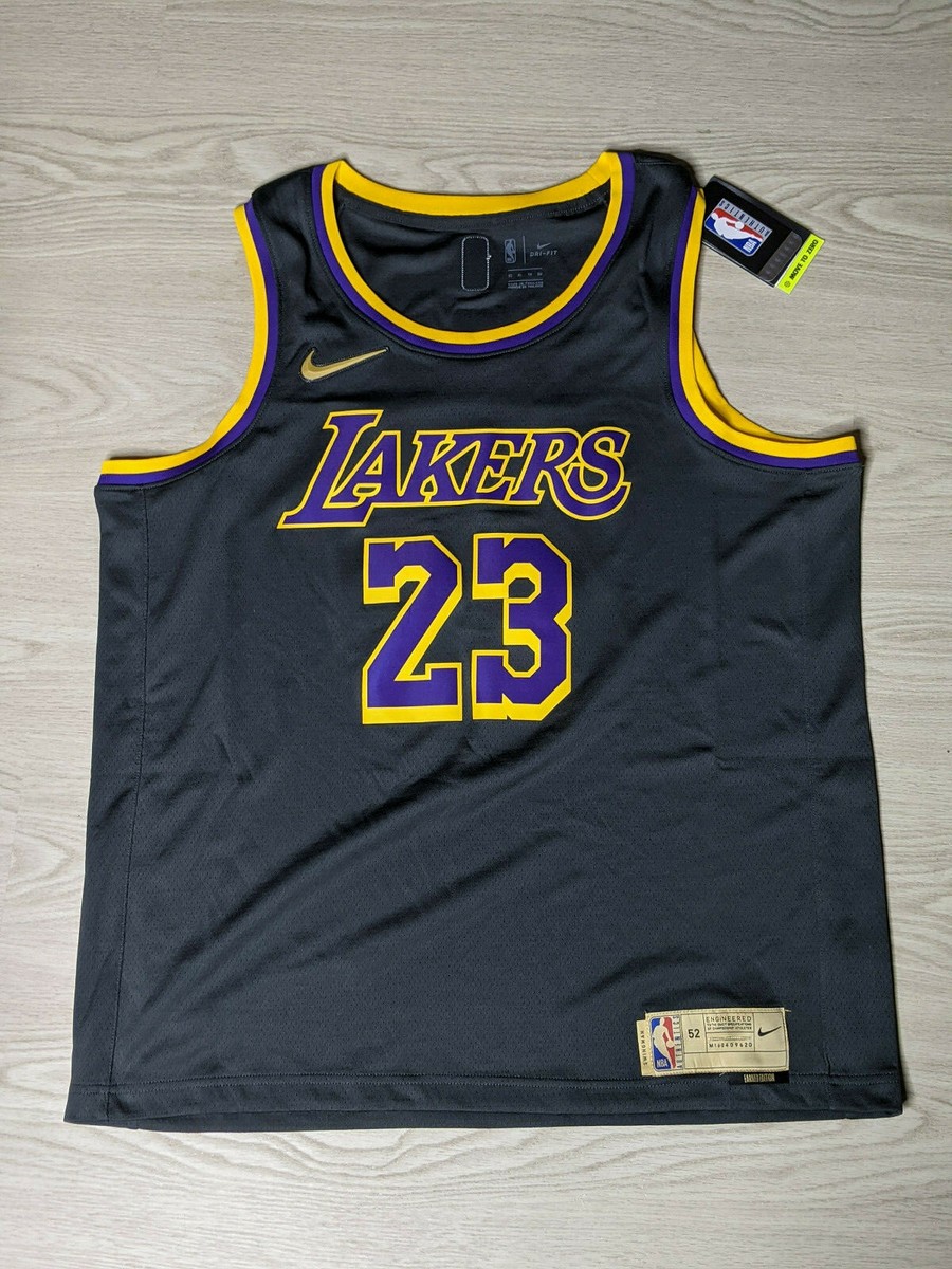 Los Angeles Lakers Jersey Nike Adult Extra Large 52 LeBron