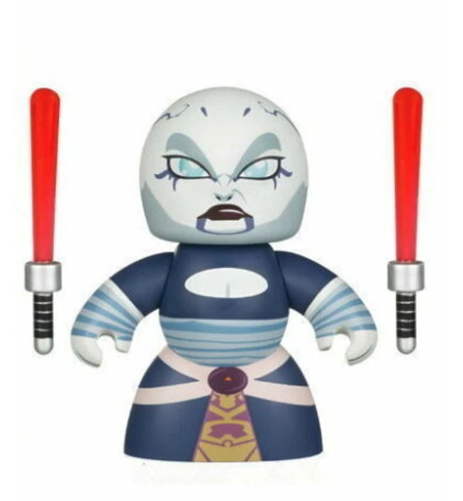 Star Wars ASAJJ VENTRESS - Mighty Muggs - ¡NUEVO EN CAJA! 2 sables de luz nuevos en caja Foto 2 de 3