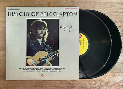 Eric Clapton / History Of Eric Clapton / 1972 2X Vinyl LP / VG+