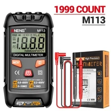 M113 1999 Counts High accuracy Digital Multimeter AC/DC Votage Resistance Meter