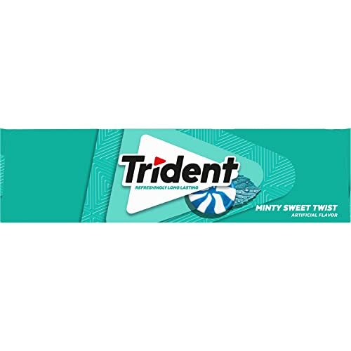 Trident Minty Sweet Twist zuckerfreier Kaugummi 12 Packungen 168 Stück insgesamt - Bild 16 von 20