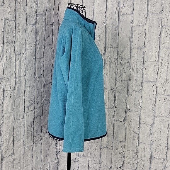 PATAGONIA Vintage Blue Fleece 1/2 Zipper Pull Over Jacket Small Women's thumbnail 5