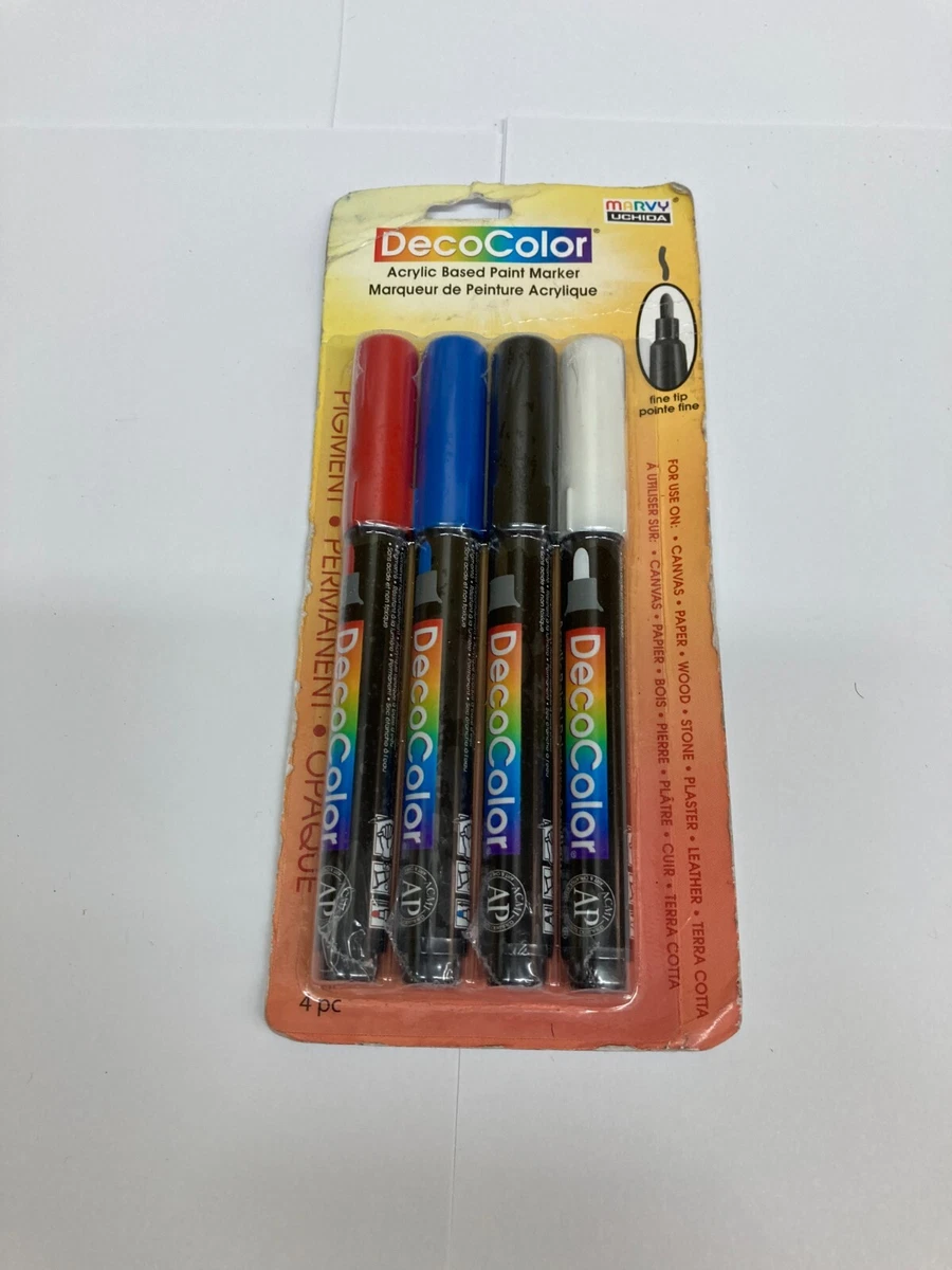 DecoColor Broad Paint Marker Black, Decocolor Paint Pens