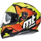 MT Thunder 3 Torn Orange Yellow With Sun Visor