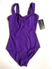 Theatricals Leotard Large Child Purple pinch front tank style