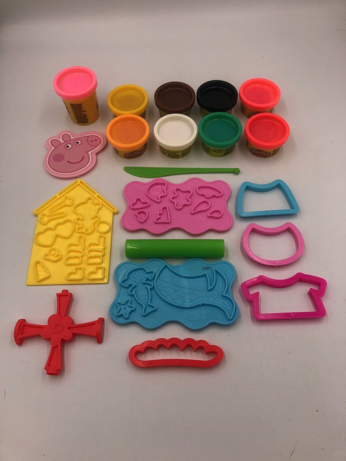 Set styling Play-Doh Peppa Wutz set di giocattoli multicolore difettosi