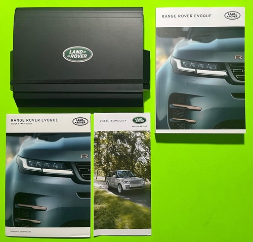 2024 Land Rover RANGE ROVER EVOQUE Factory Owners Manual Handbook Set ...