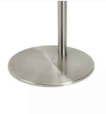 Cavus TV Base 53cm Round Brushed Stainless Steel CAV-F20