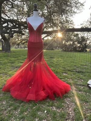 Jovani long ted dress | eBay