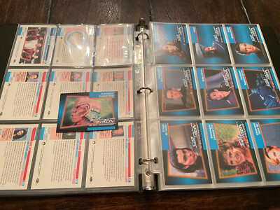1992 Star Trek The Next Generation Card Complete Set-Impel-120