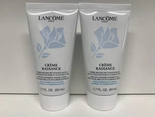 2 LANCOME Creme Radiance Gentle Cleansing Creamy-Foam 1.7 fl oz Travel Size